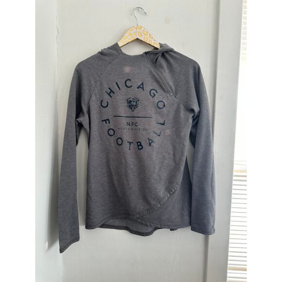 TEAM NFL CHICAGO BEARS Women's Lightweight Pullover Hoodie | Size Medium - Picture 1 of 4